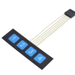 Membránová klávesnica 1x4