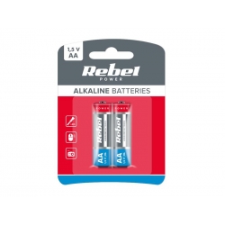 Batéria AA (R6) alkalická REBEL Alkaline Power 2BP BAT0067B
