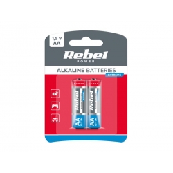Batéria AA (R6) alkalická REBEL EXTREME Alkaline Power 2BP BAT0091B