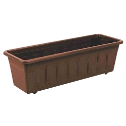 Truhlík samozavlažovací GARDEN FLOR 40cm hnedý