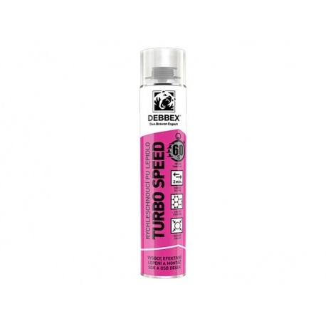 Lepidlo DEBBEX TURBO SPEED rýchloschnúce 750ml