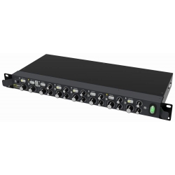 Rozbočovač stereo signálu INTUSONIC * 2 stereo vstupy * 6 stereo výstupov