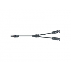 Kábel TIPA MC4 rozbočenie 1x zdierka/ 2x konektor 30cm