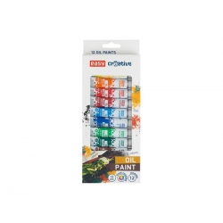 Olejové farby EASY CREATIVE 12 farieb 12ml