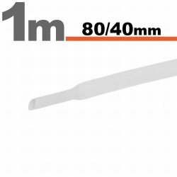 Zmršťovacia bužírka 80 / 40 mm