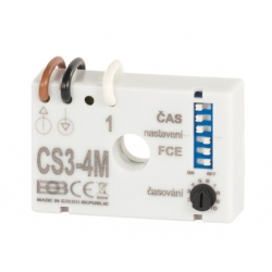 Časový spínač CS3-4M multifunkčný bez nulového vodiča