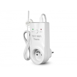 Chytrá WiFi zásuvka s riadením teploty - termostat, TS11 WIFI THERM