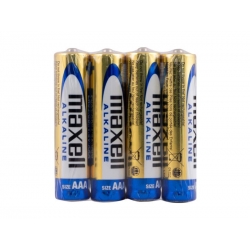 Batéria AAA (R03) alkalická MAXELL 4ks / shrink