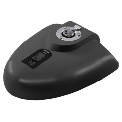 stolný mikrofónový stojan MONACOR s vypínačom, liatinový ťažký určený ako základňa pod kondenzátorový aj dynamický mikro