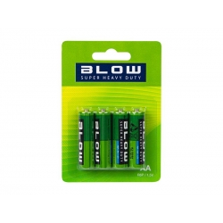 Batéria AA (LR6) alkalická BLOW Super Heavy Duty 4ks / blister