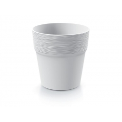 Kvetináč FURU biely 17,5cm