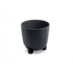 Kvetináč RYFO N antracit 10,7cm