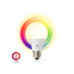 Smart LED žiarovka E27 9W RGB NEDIS ZBLC10E27 ZigBee Tuya