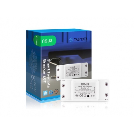 Smart spínač osvetlenia NOUS L6T WiFi Tasmota