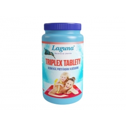 Multifunkčné tablety na chlórovú dezinfekciu bazénovej vody LAGUNA 3v1 Triplex 1kg