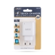 Sieťový adaptér USB + Type-C PD20W rýchle nabíjanie - biely