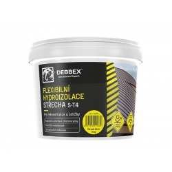 Flexibilná hydroizolácia STRECHA S-T4 DEŇ BRAVEN DEBBEX sivá 5kg