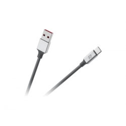 Kábel REBEL RB-6011-200-B USB 3.0/USB-C 0,2m Black