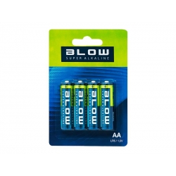 Batéria AA (LR6) alkalická BLOW Super Alkaline 4ks