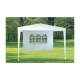 Bočnice pre párty stan HAPPY GREEN 3x3m White - s oknom