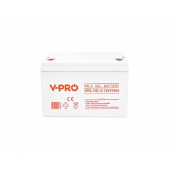 Batéria gélová 12V 110Ah V-PRO PREMIUM