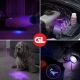 Veľké UV LED svietitdlo GEARLIGHT * 100 LED