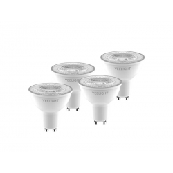 Smart sada LED žiaroviek GU10 4,8W YEELIGHT W1/4 pack WiFi