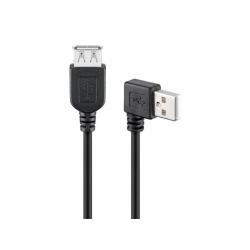 Kábel GOOBAY 95702 USB/USB 0,3m Black