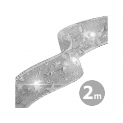 Stuha vianočná LED FAMILY 58933C 2m