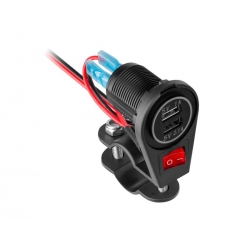 USB nabíjačka PEIYING PY-CHR0008 na motocykel