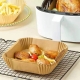 Air fryer papier na pečenie - do teplovzdušnej fritézy - štvorec - 20 cm - 50 ks / balenie