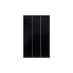 Solární panel 12V/120W shingle monokrystalický čierny rám 1070x580x30mm SOLARFAM