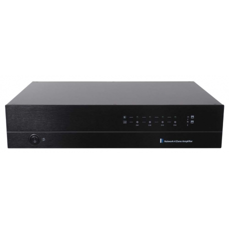 4 kanálový multiroom (matrix) zosilňovač/streamer/USB/MP3 * 4x stereo (2x50W/8ohm)/mono (100W/4ohm)