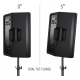 12" 2-p. aktívna plastová reproduktorová sústava BST * DSP * 300/1200W * 50-20000Hz
