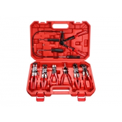 Kliešte na hadicové spony SIXTOL Mechanic Hose Clamp Set 9 9ks