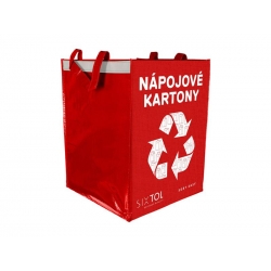 Taška na triedený odpad SIXTOL Sort Easy Carton 36l