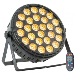 Profesionálne farebné RGBW a CW LED svetlo Ibiza * 162W * DMX512