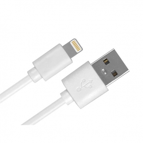 Kábel USB-Lightning iPhone biely 1m