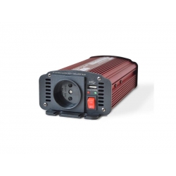 Menič napätia GETI GPI 612 12V/230V 600W USB Schuko