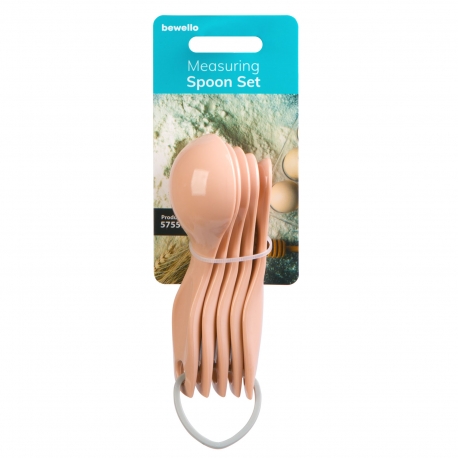 Sada odmerok - plast - rôzne veľkosti - 5 ks / balenie 