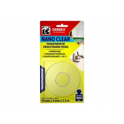 NANO páska 19mm x 2,5m DEBBEX obojstranná