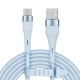 Kábel KRUGER & MATZ KM1268-1BL USB/USB-C 1m Blue