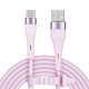 Kábel KRUGER & MATZ KM1268-1P USB/USB-C 1m Pink