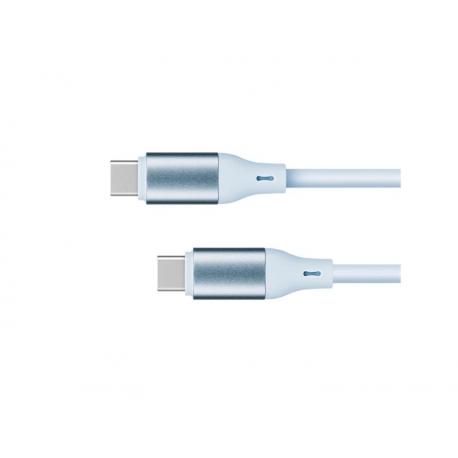 Kábel KRUGER & MATZ KM1269-1BL USB-C/USB-C 1m Blue