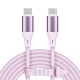 Kábel KRUGER & MATZ KM1269-1P USB-C/USB-C 1m Pink