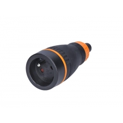 Zásuvka gumová do vlhka SOLIGHT P68 IP44