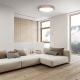 Svietidlo stropné SOLIGHT WO8005 Iron Oak 48W
