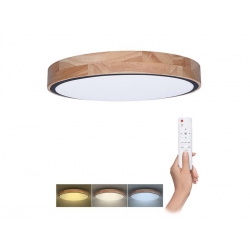 Svietidlo stropné SOLIGHT WO8006 Iron Oak 60W