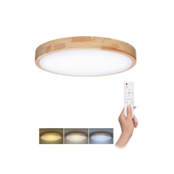 Svietidlo stropné SOLIGHT WO8009 Solid Oak 48W
