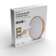Svietidlo stropné SOLIGHT WO8009 Solid Oak 48W